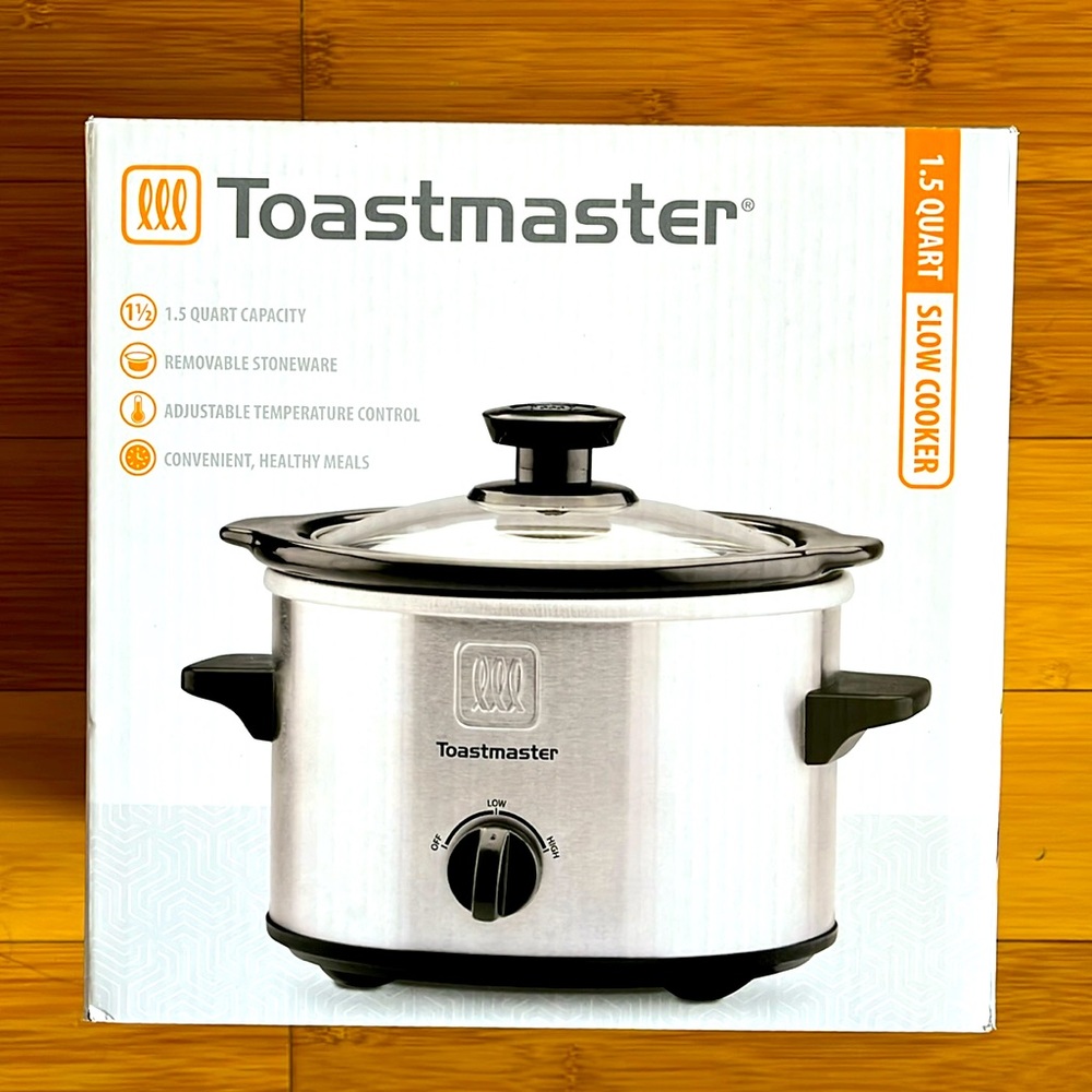 NEW Toastmaster 1.5 Quart Slow Cooker